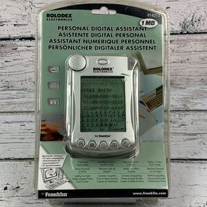 Rolodex RT-8212 Personal Digital Assistant PDA 1MB Franklin Electronics Y2K‎